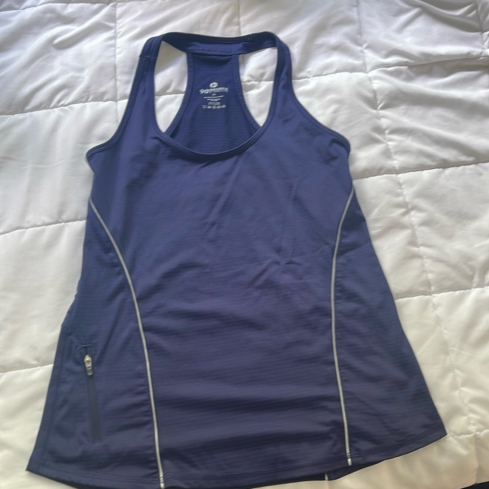 Navy workout tank